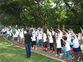 Liga de Endocrinologia Pediátrica de Maringá  reúne 150 pessoas em caminhada para lembrar  o Dia Mundial do Diabetes